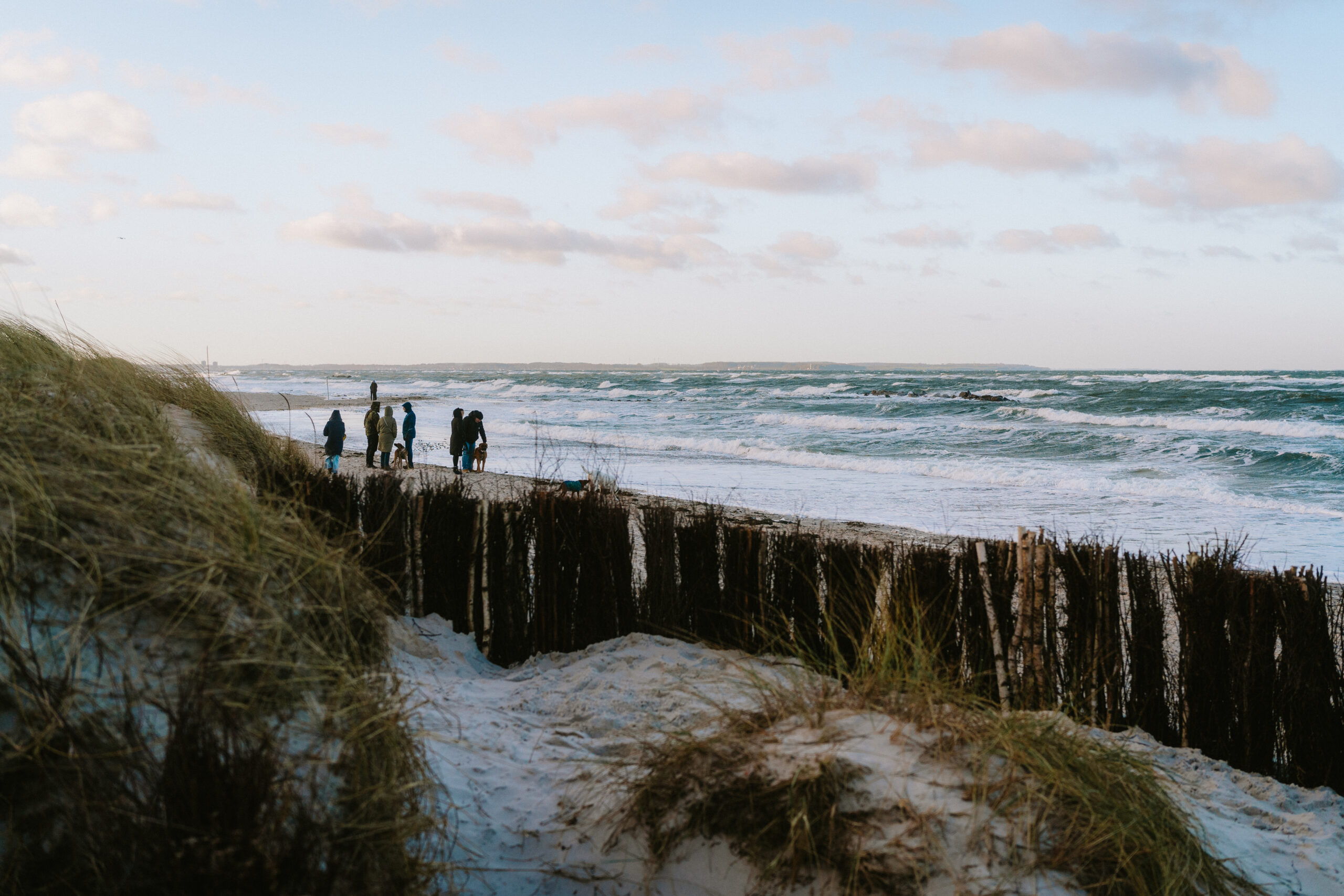 Heidkate Beach in January